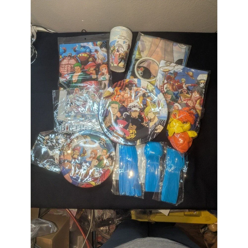 One Piece Anime Birthday Party Decorations